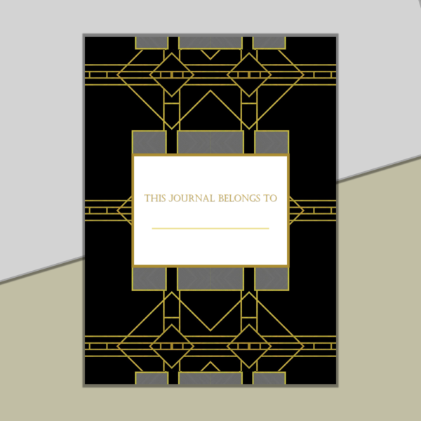 My Blessings Journal - Art Nouveau version - Image 2
